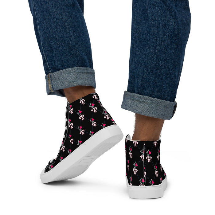 High Top Sneakers Luv My Dog M