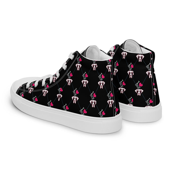High Top Sneakers Luv My Dog M