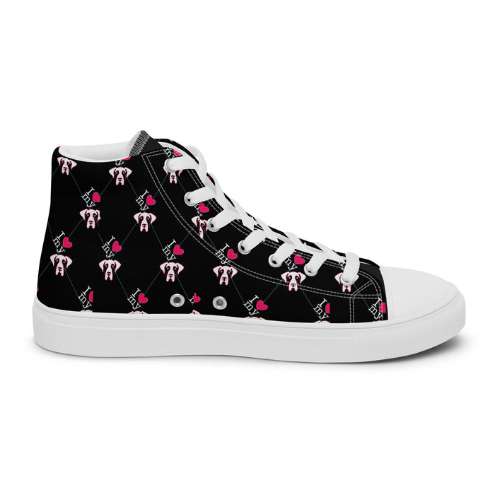 High Top Sneakers Luv My Dog M