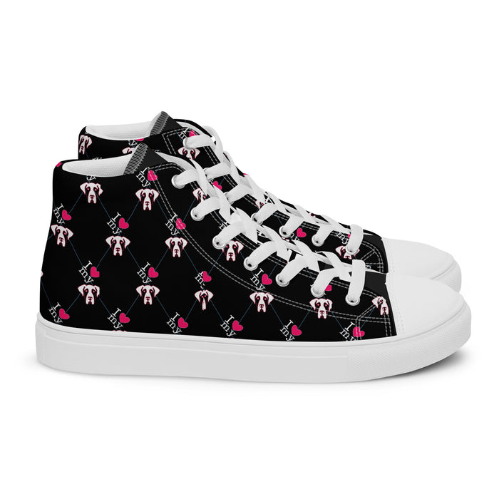 High Top Sneakers Luv My Dog M