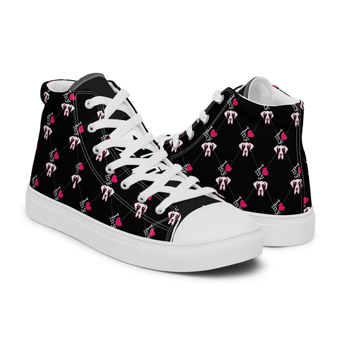 High Top Sneakers Luv My Dog M