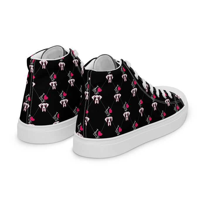 High Top Sneakers Luv My Dog M