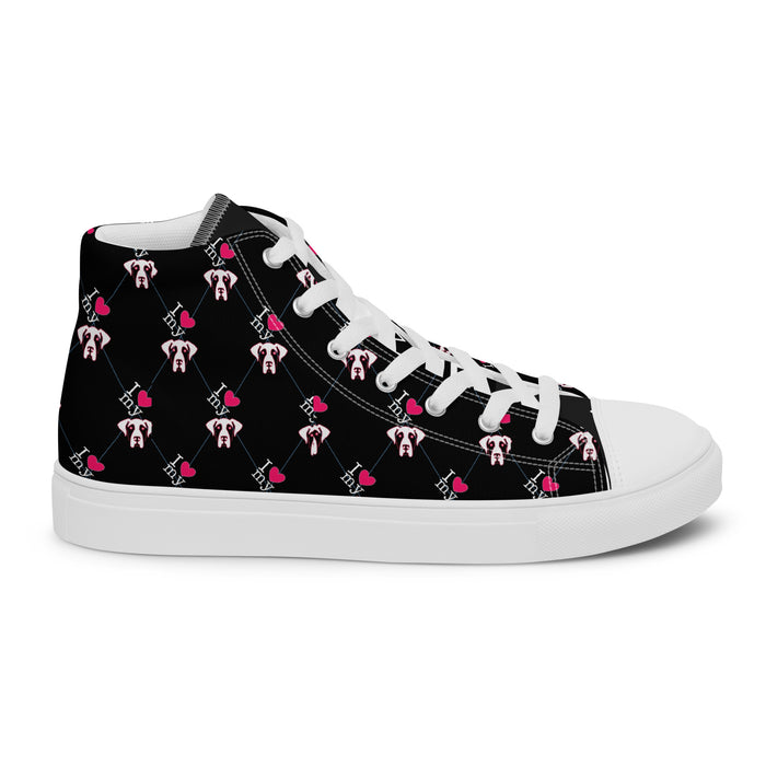 High Top Sneakers Luv My Dog M