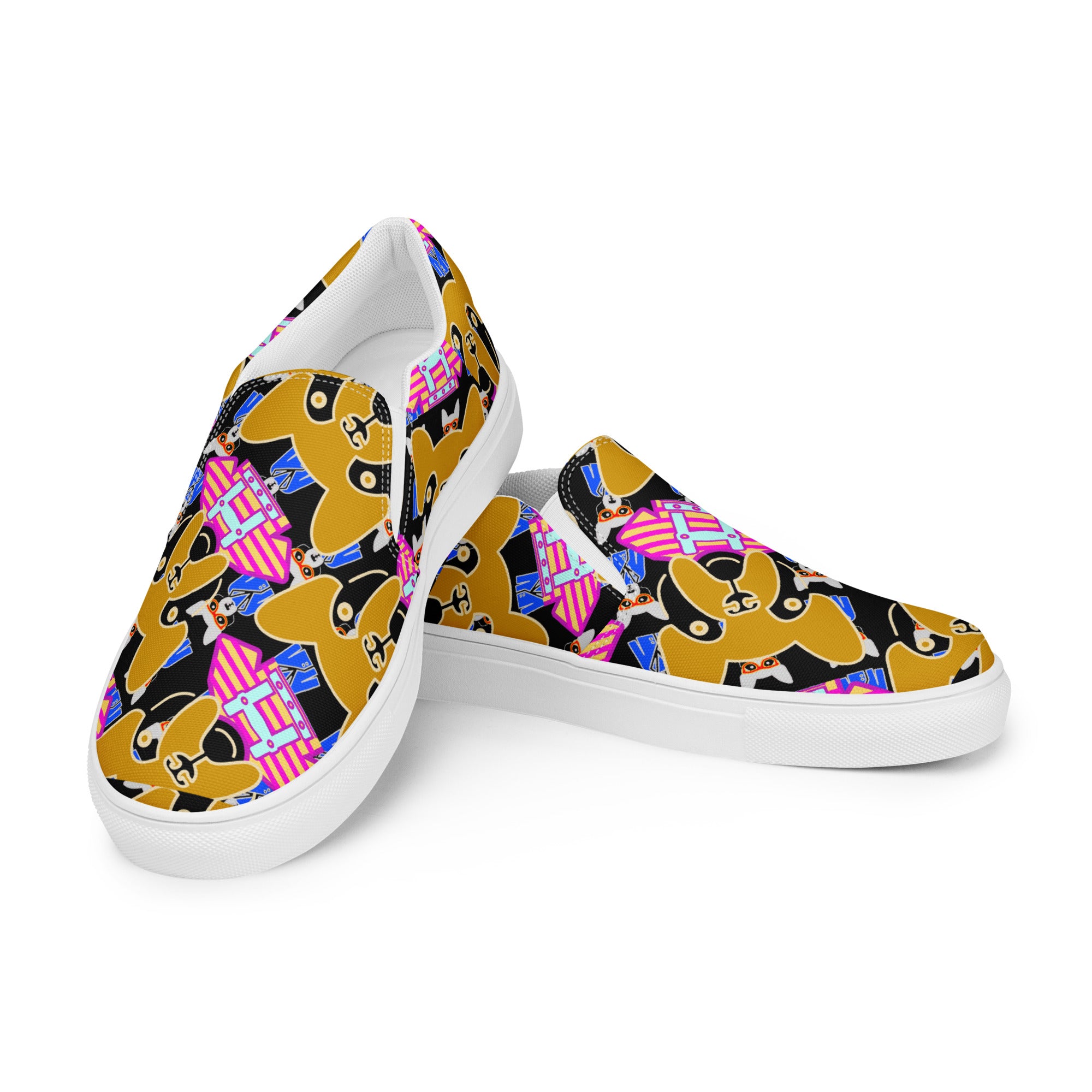Women s slip on sneakers Sock Doggity